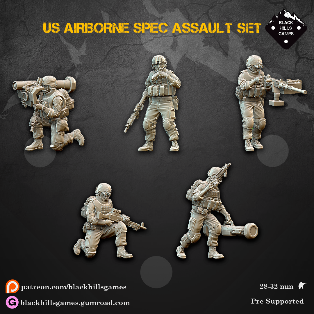 Black Hills Games - US Airborne Specialists (Assault Set)
